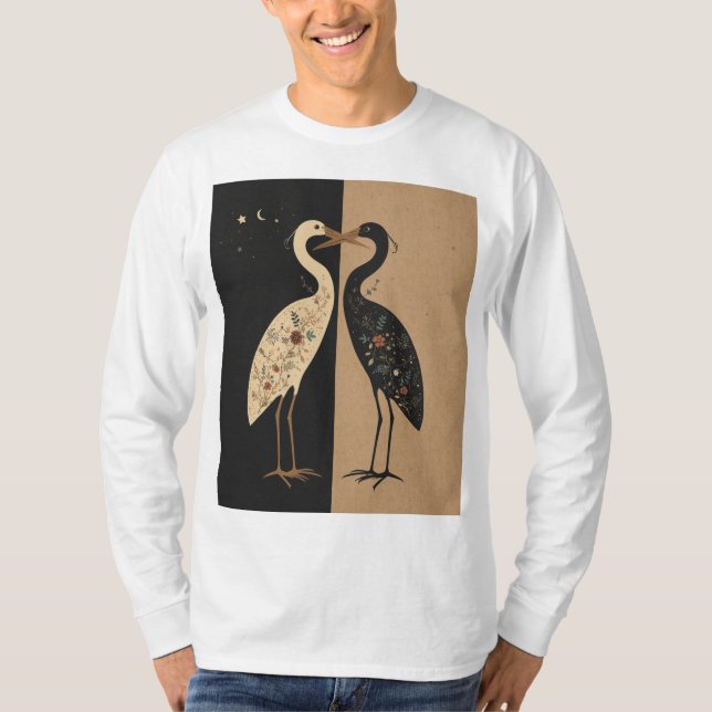 Camiseta amor de cisne (Anverso)