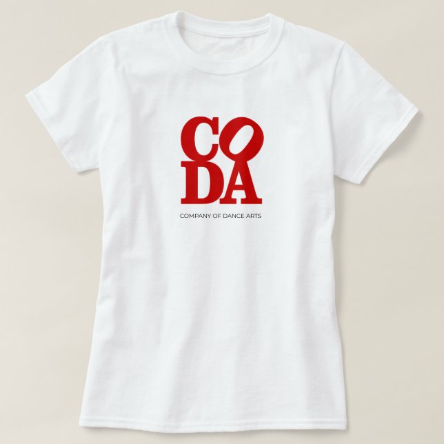 Camiseta Amor de CODA (Diseño del anverso)