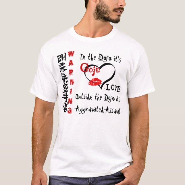 Camiseta AMOR de cuidado de Goju (Anverso)