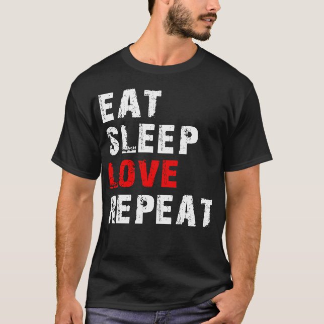Camiseta amor de dormir (Anverso)