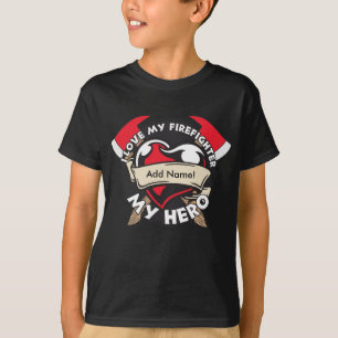 Camiseta Amor de encargo mi bombero