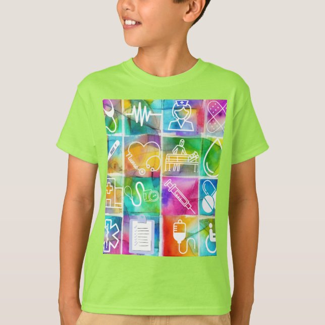 Camiseta Amor de enfermera (Anverso)