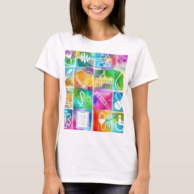 Camiseta Amor de enfermera (Anverso)