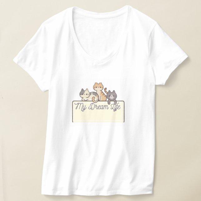 Camiseta amor de gatito (Distribución )