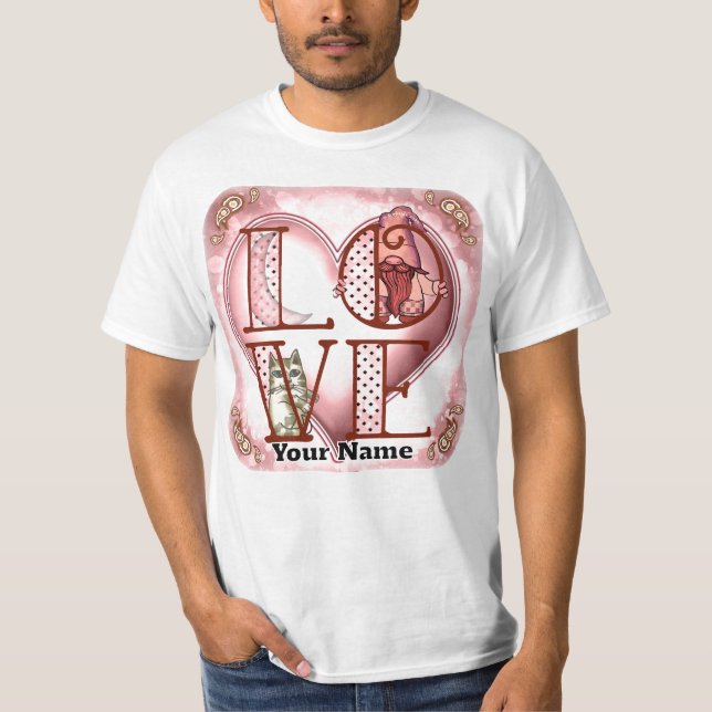 Camiseta Amor de Gnomos (Anverso)
