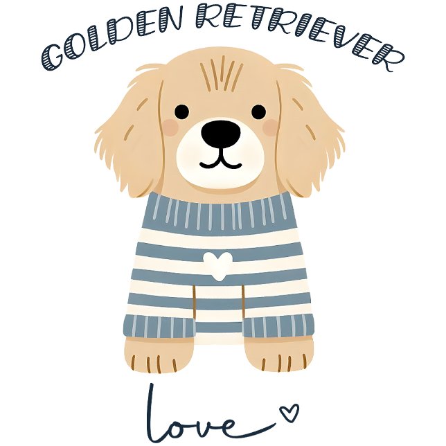 Camiseta Amor de Golden Retriever (Subido por el creador)