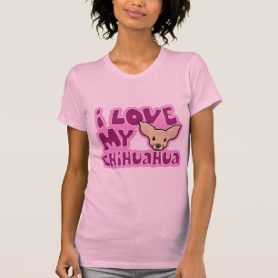 Camiseta Amor de Kawaii I mi chihuahua