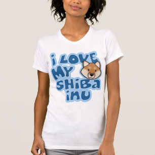 Camiseta Amor de Kawaii I mi Shiba Inu