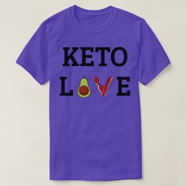 Camiseta Amor de Keto (Diseño del anverso)