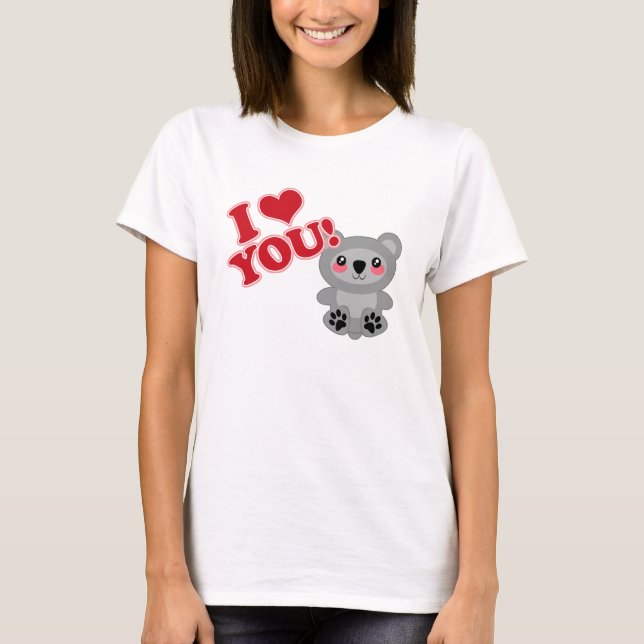 CAMISETA AMOR DE KOALA (Anverso)