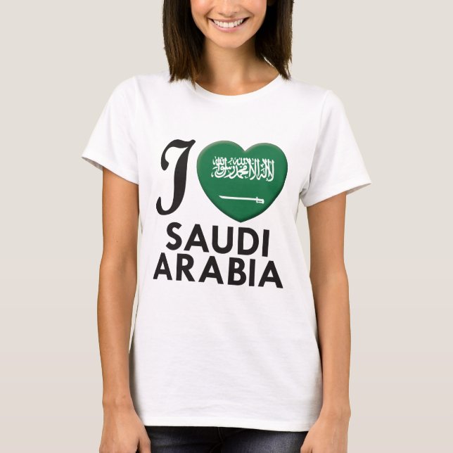 Camiseta Amor de la Arabia Saudita (Anverso)