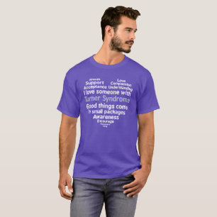 Camiseta Amor de la conciencia I del síndrome de Turner