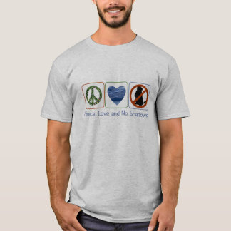 Camiseta Amor de la paz y ningunas sombras