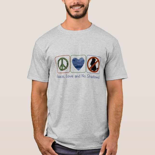Camiseta Amor de la paz y ningunas sombras (Anverso)