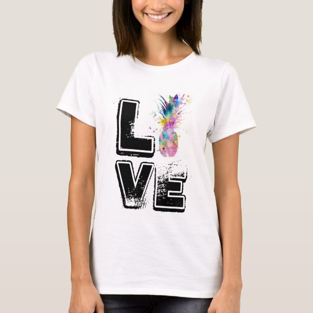 Camiseta Amor de la piña (Anverso)
