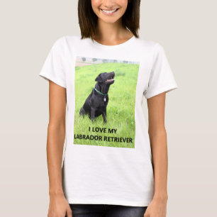 Camiseta amor de laboratorio con foto