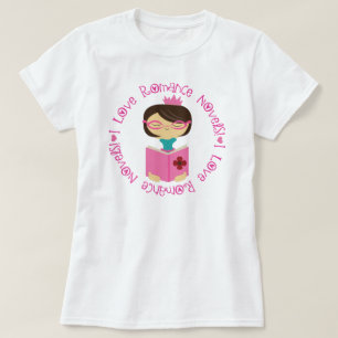 Camiseta Amor de las novelas románticas I
