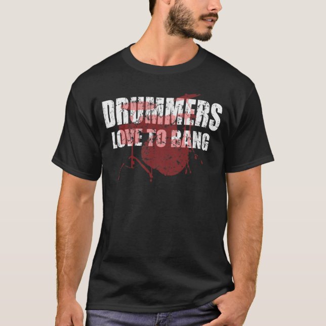 Camiseta Amor de los baterías a la explosión (Anverso)