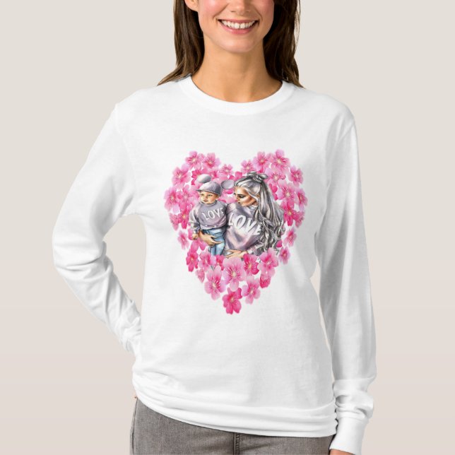Camiseta Amor de madre (Anverso)