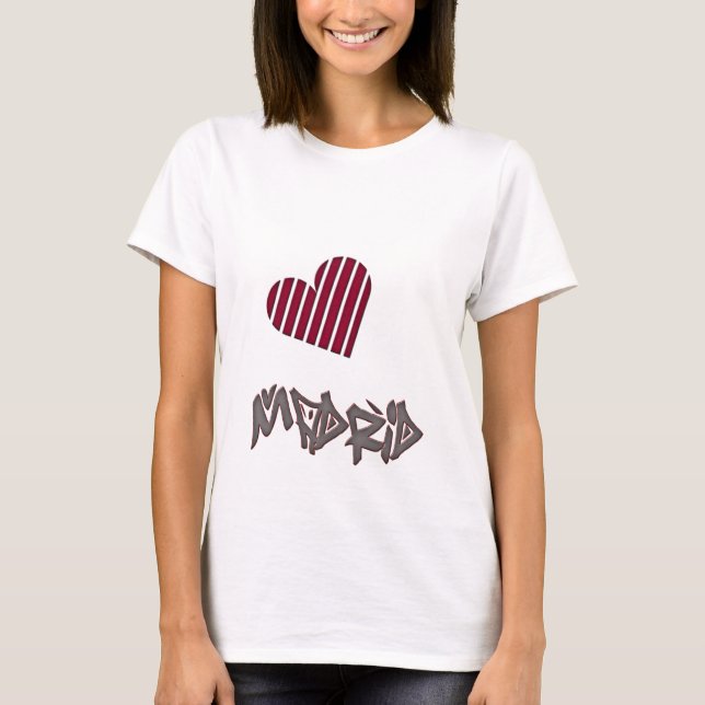 Camiseta Amor de Madrid (Anverso)