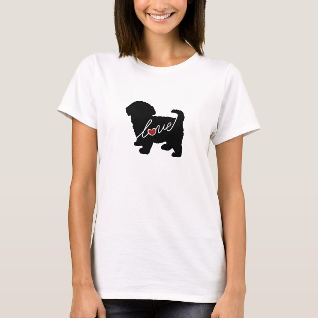 Camiseta Amor de Maltipoo (Anverso)