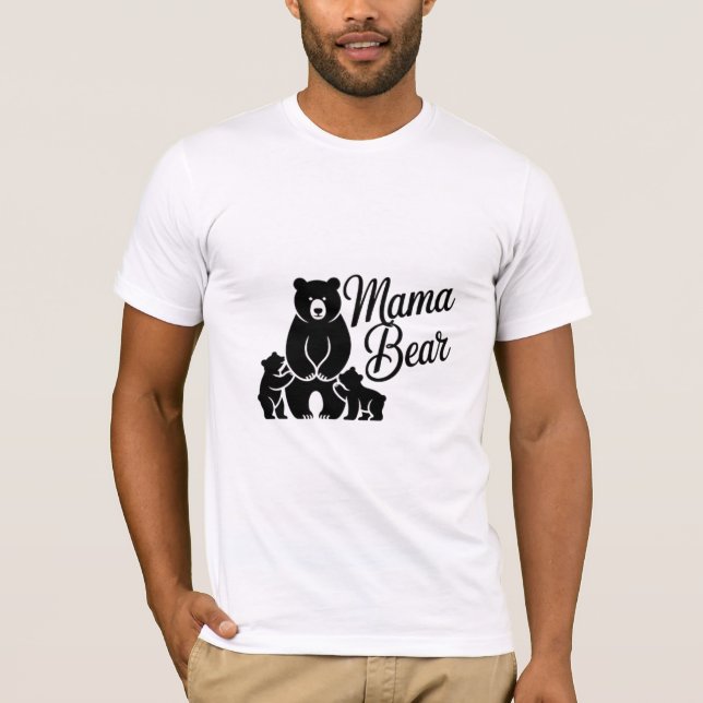 Camiseta Amor de Mamá Osa (Anverso)