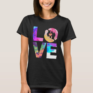 Camiseta Amor de Mana Vaca Marina Colorida Trichechidae Man