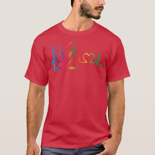Camiseta Amor de Megalodon: cazador de fósiles de tiburones
