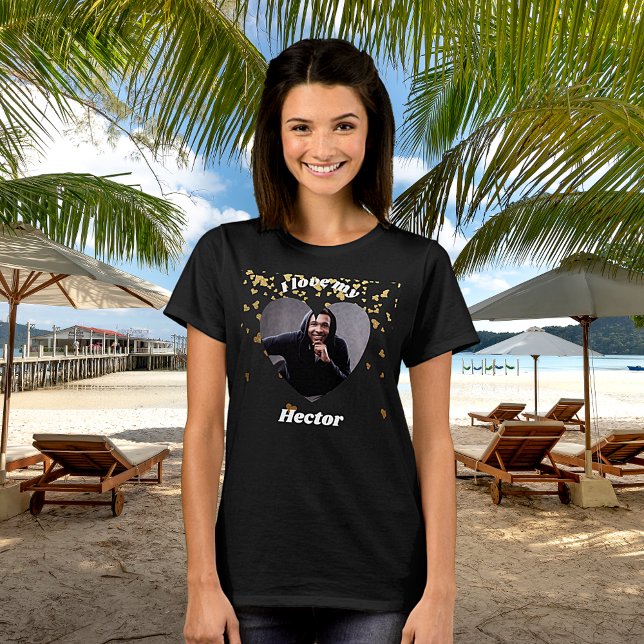 Camiseta Amor de mi novio foto nombre (Subido por el creador)