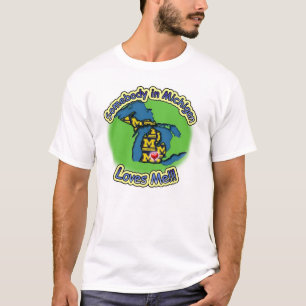 Camiseta Amor de Michigan