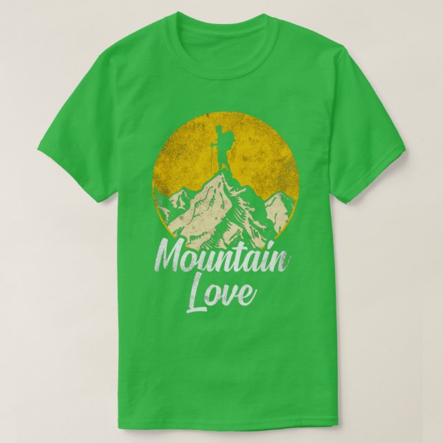Camiseta Amor de montaña (Diseño del anverso)