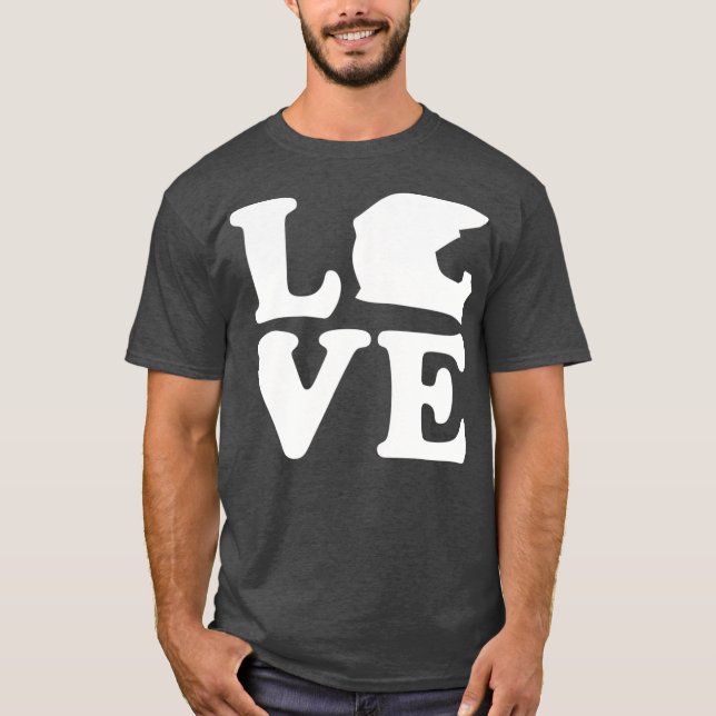 Camiseta Amor de Motocross (Anverso)