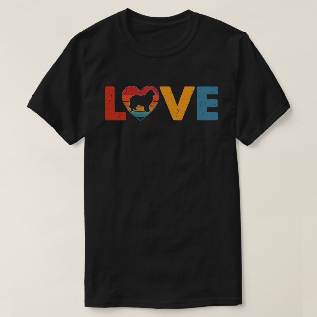 Camiseta Amor de Newf (Diseño del anverso)