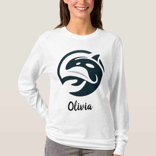 Camiseta Amor de orca (Anverso)