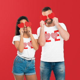 Camiseta Amor de palabra de cuatro letras