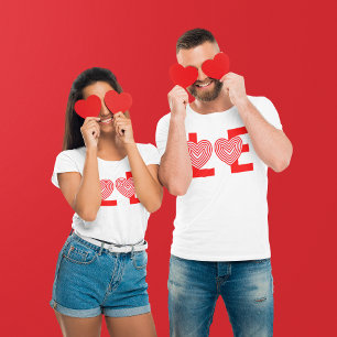 Camiseta Amor de palabra de cuatro letras