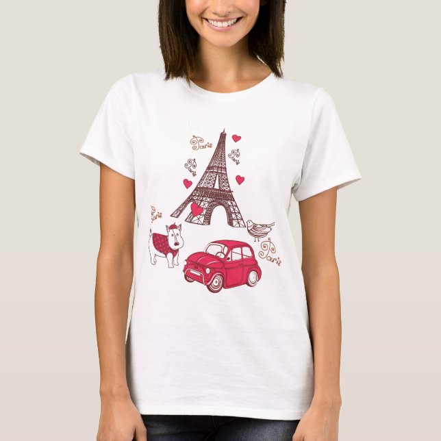 Camiseta Amor de París (Anverso)
