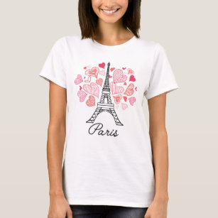 Camiseta Amor de París, Francia