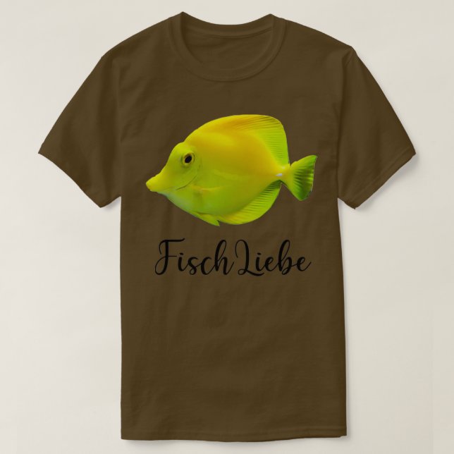 Camiseta amor de peces (Diseño del anverso)