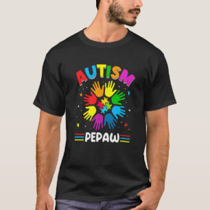 Camiseta Amor de Pepaw Autismo Conciencia de Autismo Famili