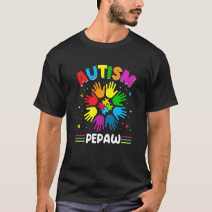 Camiseta Amor de Pepaw Autismo Conciencia de Autismo Famili