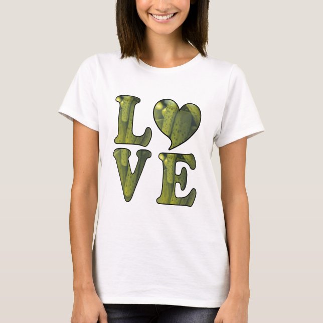 Camiseta Amor de pepino (Anverso)