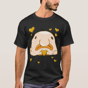 Camiseta Amor de pez blob (naranja)