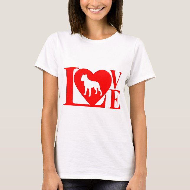CAMISETA AMOR DE PITBULL (Anverso)