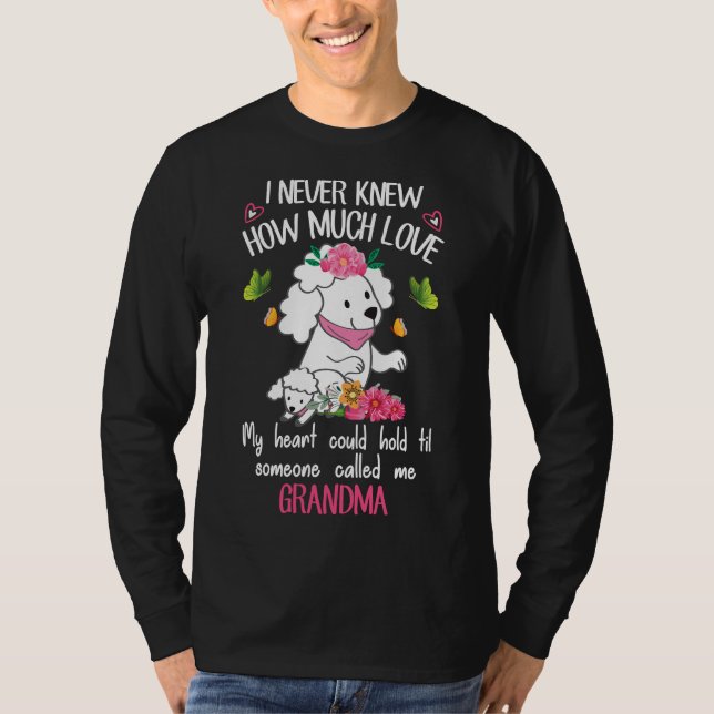 CAMISETA AMOR DE POODLE (Anverso)