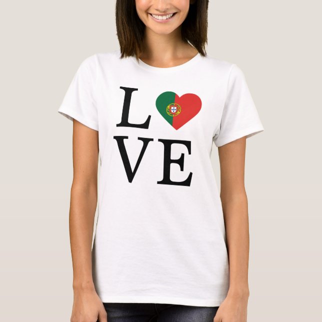 Camiseta Amor de Portugal (Anverso)