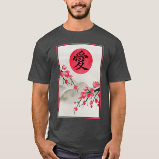 Camiseta Amor de primavera amigos Japón