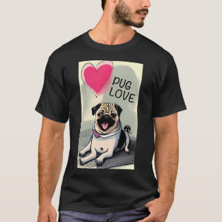 Camiseta Amor de pug