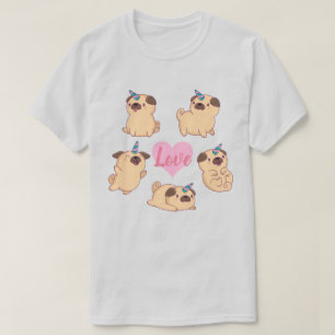 Camiseta Amor de pug