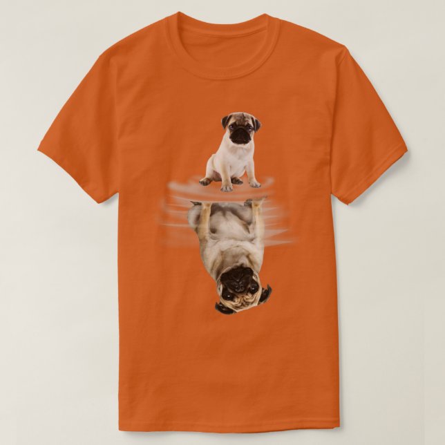 Camiseta Amor de pug (Diseño del anverso)